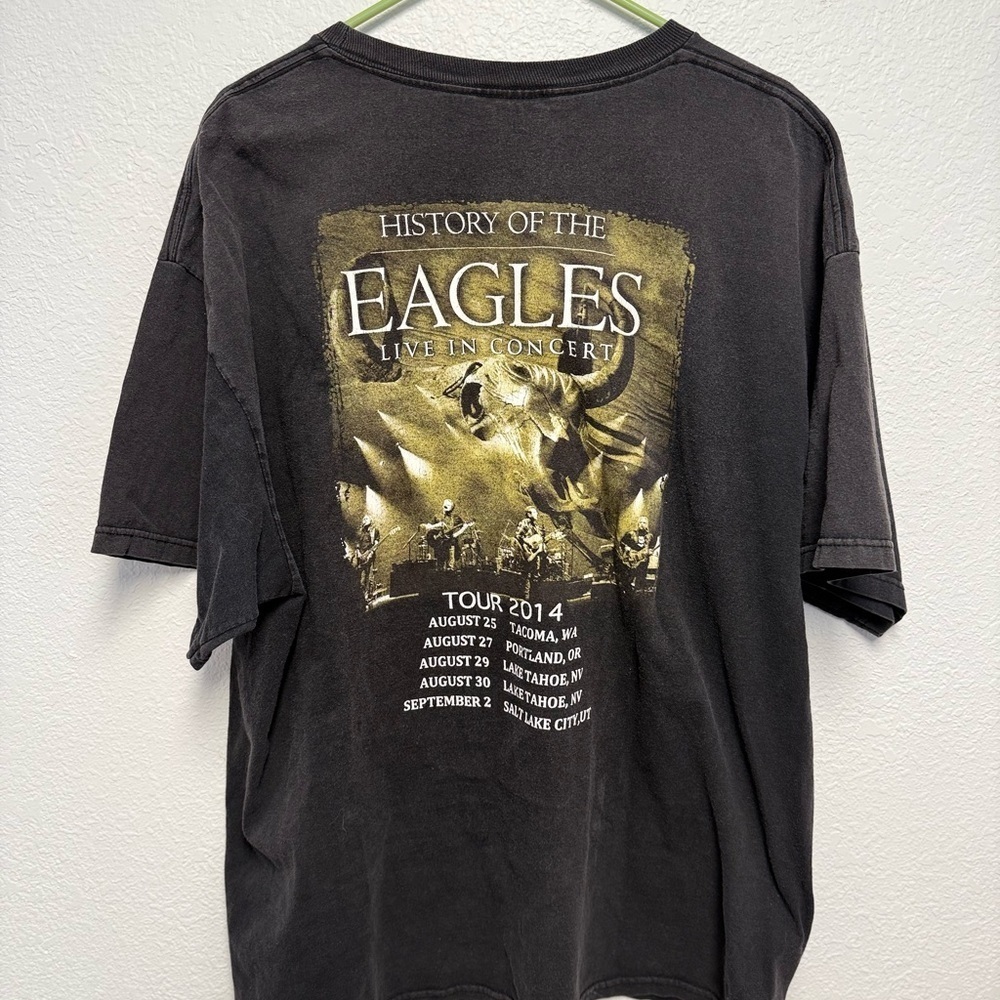 Eagles “History of the Eagles” 2014 Tour Tee 2XL - Picture 5 of 11